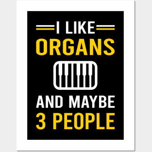 3 People Organ Organist Posters and Art